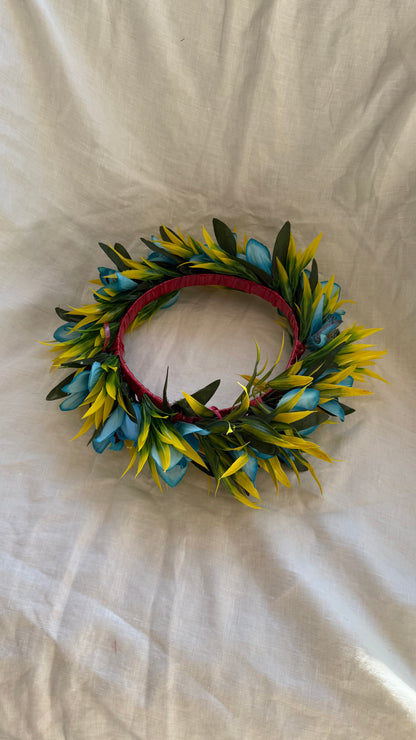 Pale Hawaiian Flower Crowns Lei Po’o