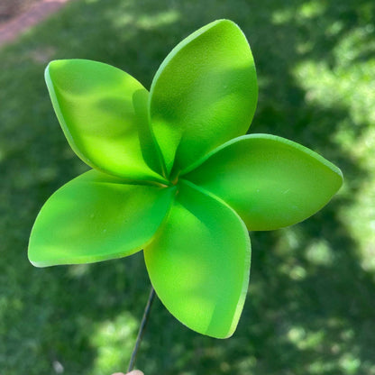 Elei Frangipani Sei Foam Flowers 7.5cm Pacific Islands Accessories Size Medium - Island Aesthetica