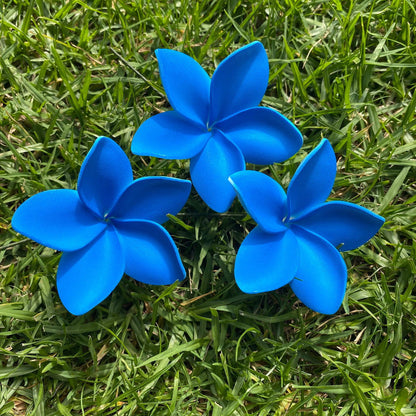 Elei Frangipani Sei Foam Flowers 7.5cm Pacific Islands Accessories Size Medium - Island Aesthetica