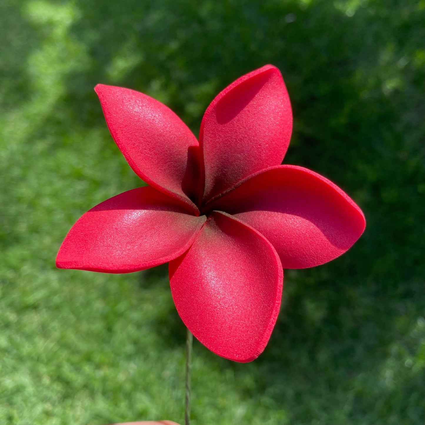 Elei Frangipani Sei Foam Flowers 7.5cm Pacific Islands Accessories Size Medium - Island Aesthetica