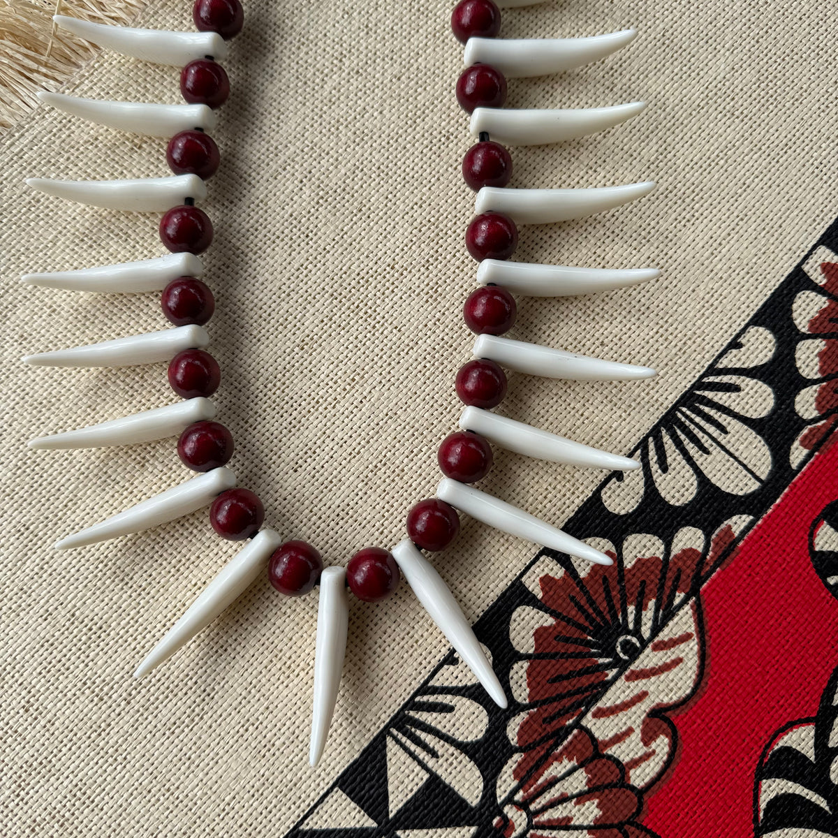 Acrylic Ula Nifo Samoan Traditional Necklaces Islander Siva Accessorie ...