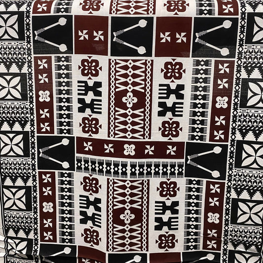 Fijian Tapa Fabric Material (by the meter) #product_variant# - Island Aesthetica