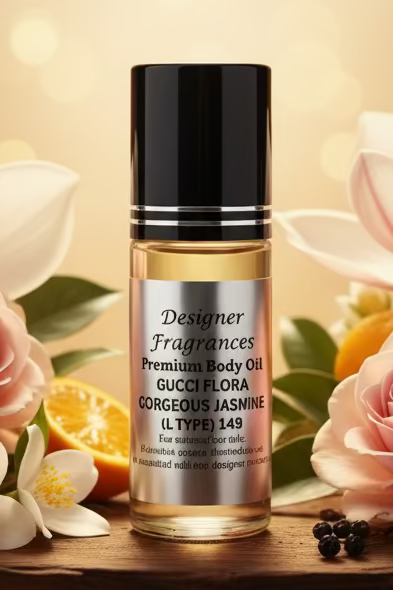 Perfume oil 1oz (GUCCI FLORA GORGEOUS JASMINE Inspired)