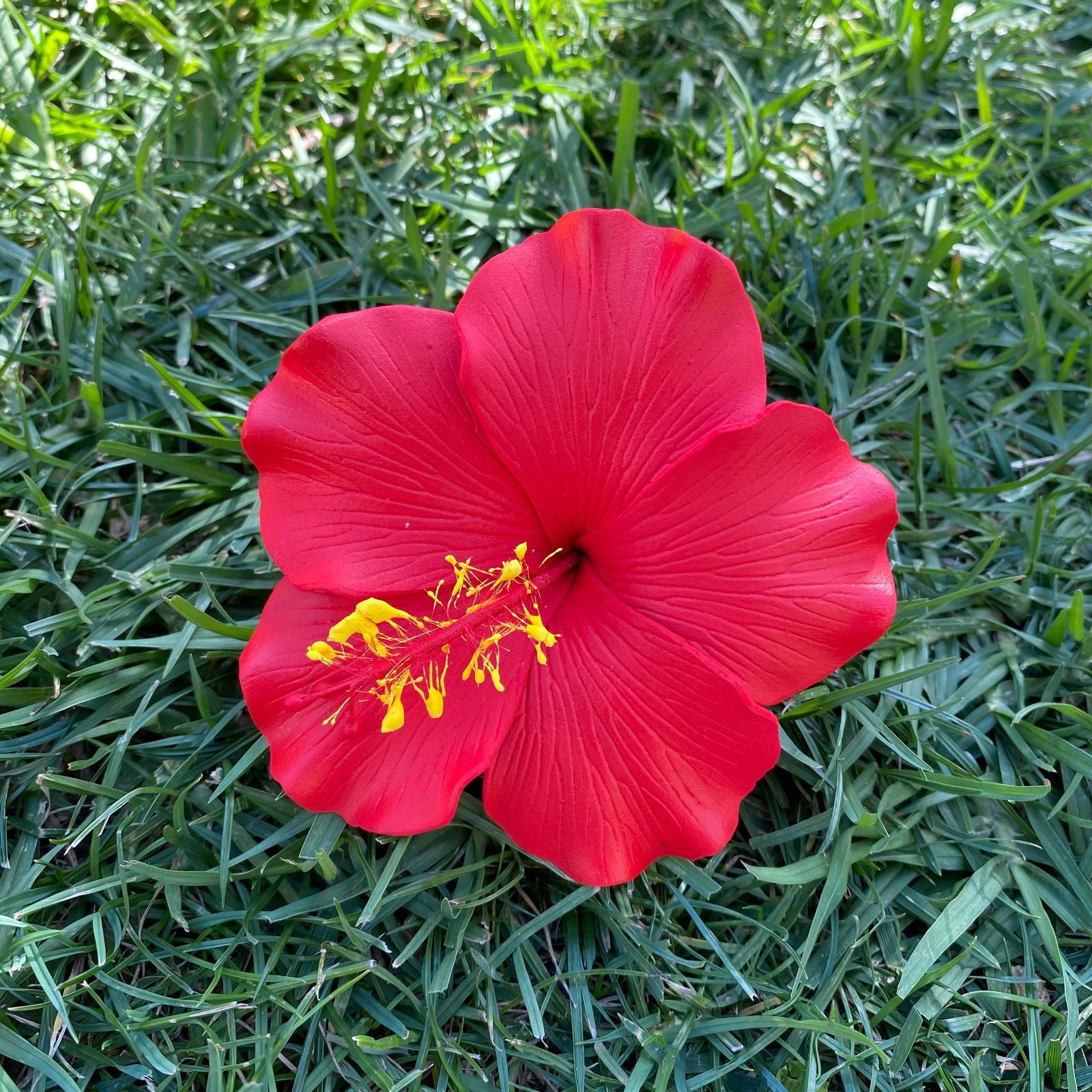 Millilani Large Hibiscus Sei Aute Hair Foam Flowers 9cm Pacifika - Island Aesthetica