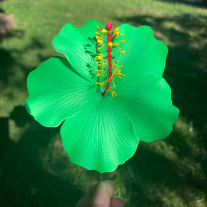 Millilani Large Hibiscus Sei Aute Hair Foam Flowers 9cm Pacifika - Island Aesthetica