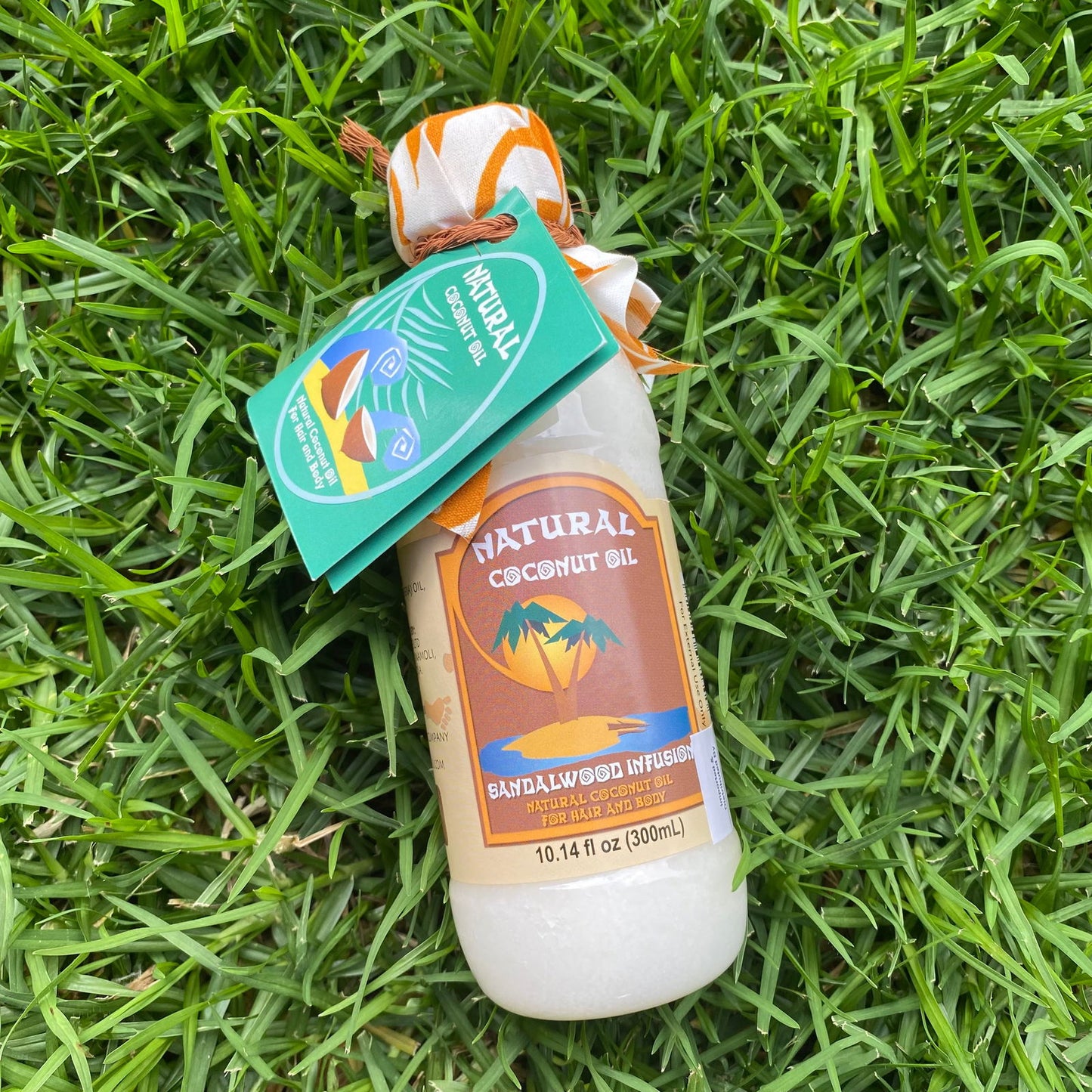 Natural Fijian Coconut Body & Hair Oil 300ml #product_variant# - Island Aesthetica