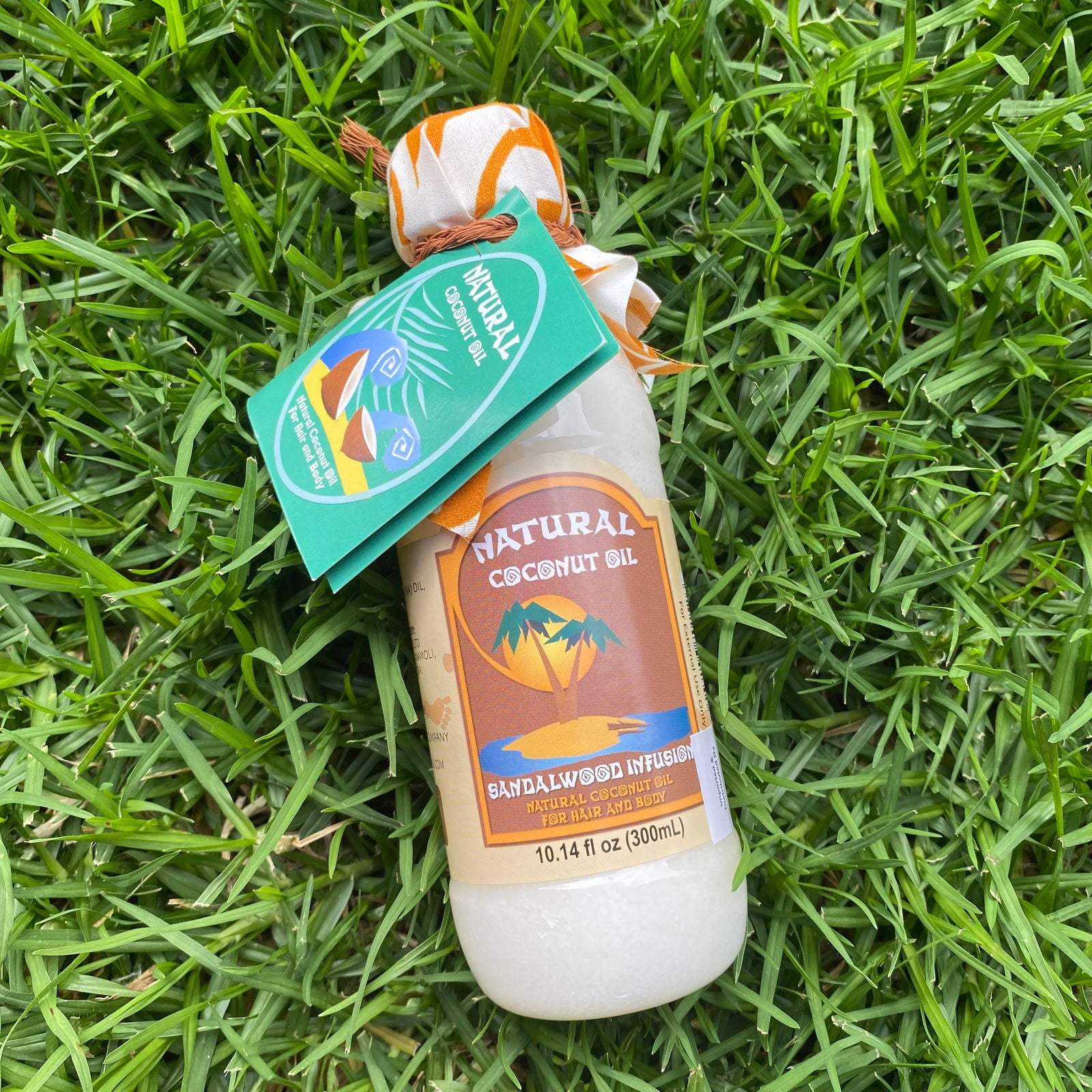 Natural Fijian Coconut Body & Hair Oil 300ml #product_variant# - Island Aesthetica