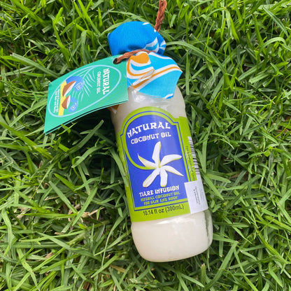 Natural Fijian Coconut Body & Hair Oil 300ml #product_variant# - Island Aesthetica