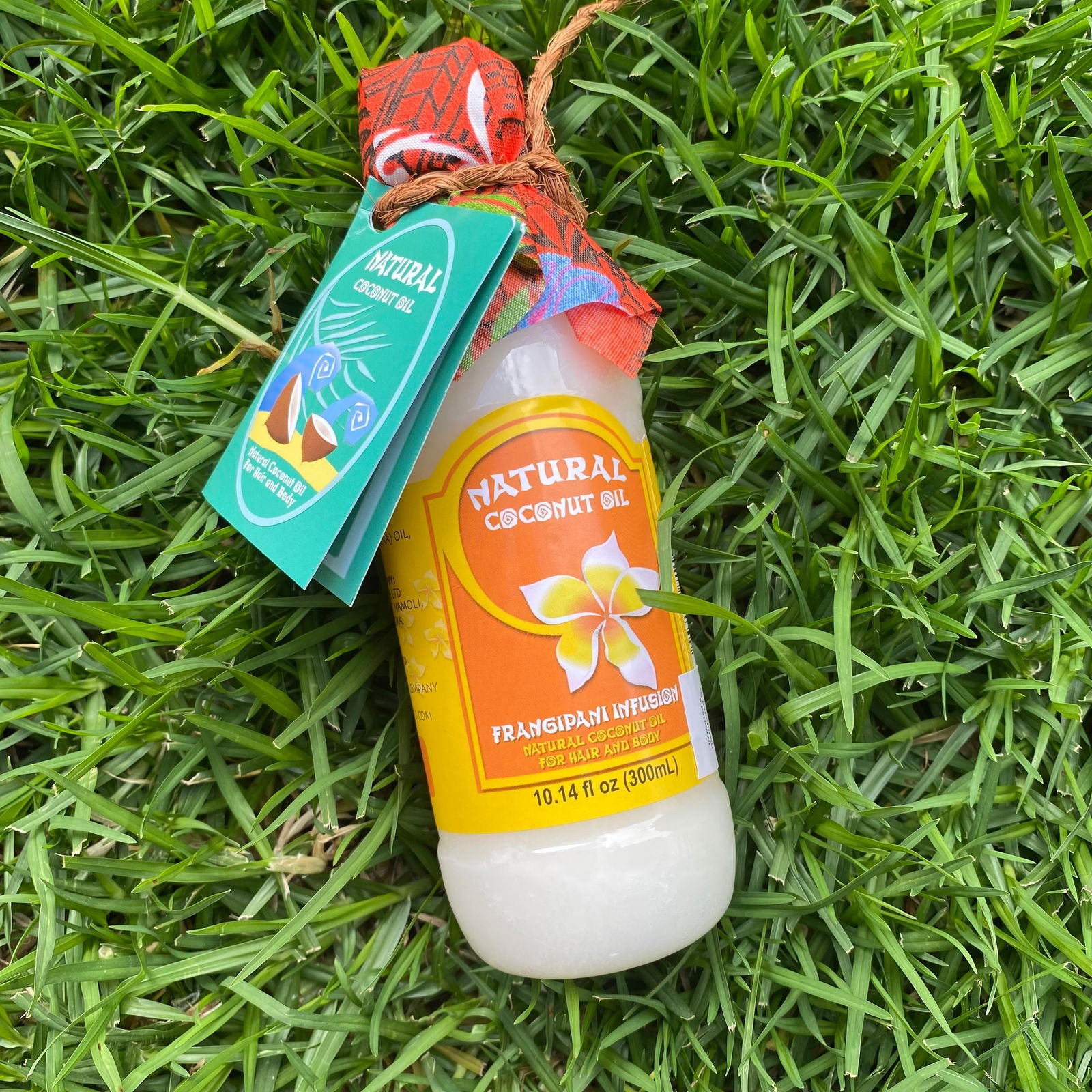 Natural Fijian Coconut Body & Hair Oil 300ml #product_variant# - Island Aesthetica