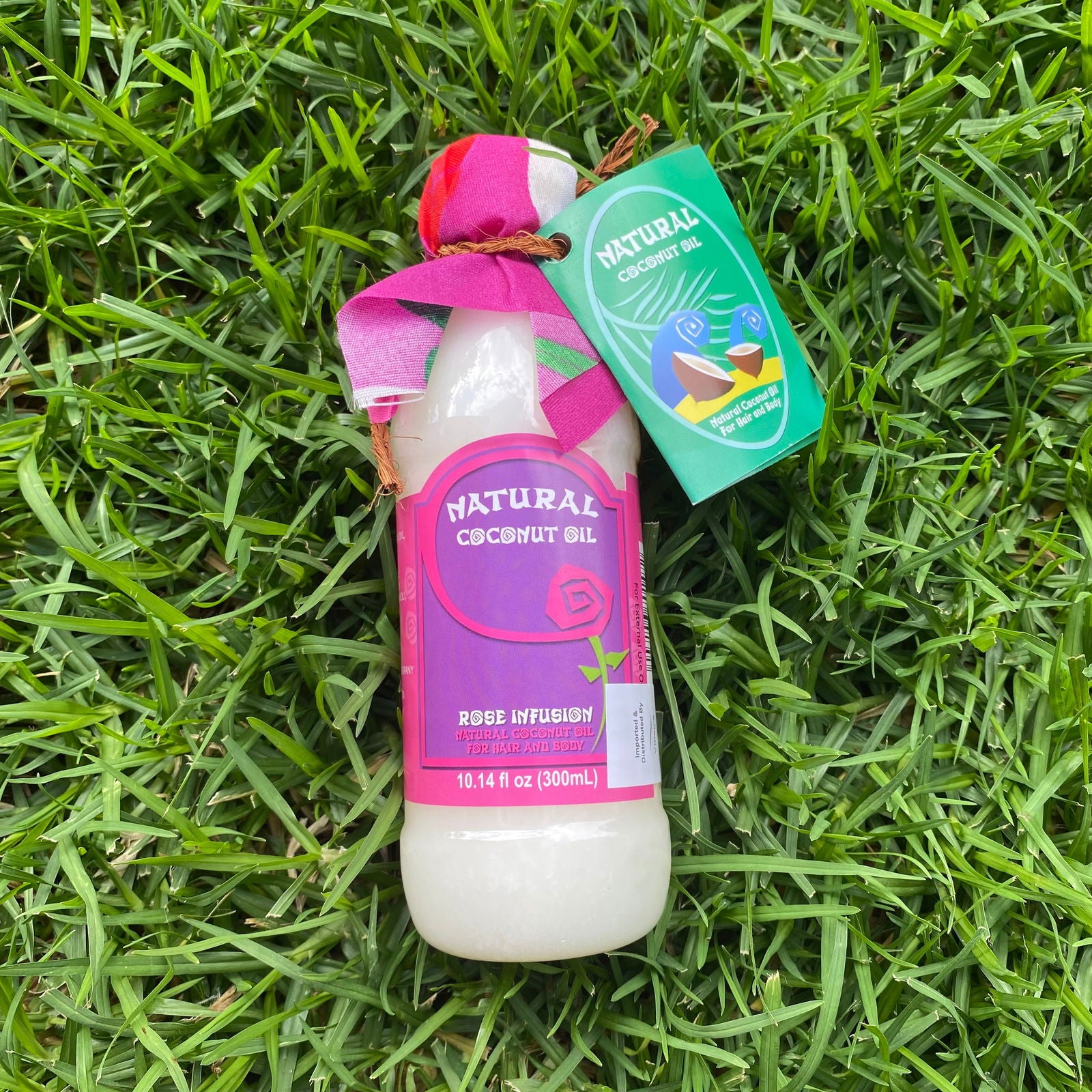 Natural Fijian Coconut Body & Hair Oil 300ml #product_variant# - Island Aesthetica