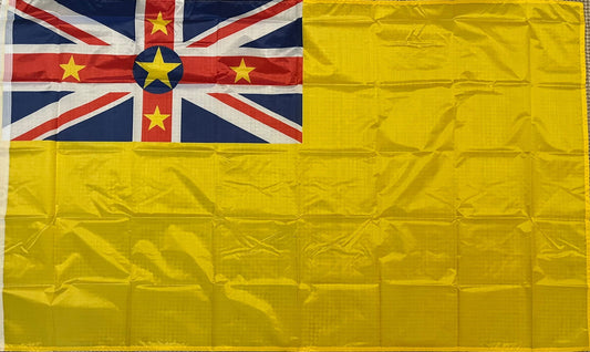 Niue Large Flag - Island Aesthetica