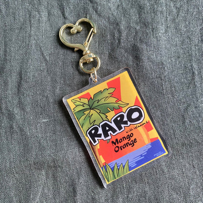 Raro Acrylic Keychain Bag Charm - Island Aesthetica