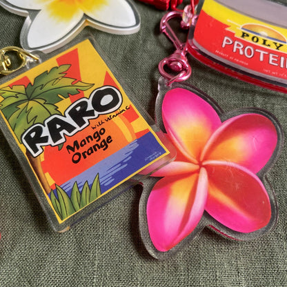 Raro Acrylic Keychain Bag Charm - Island Aesthetica