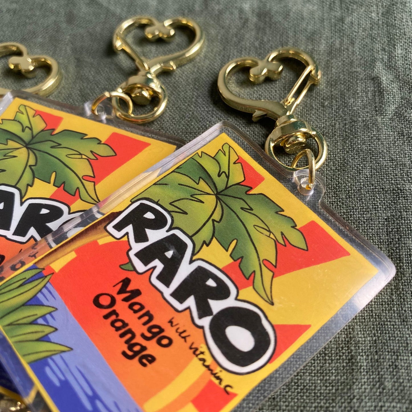 Raro Acrylic Keychain Bag Charm - Island Aesthetica