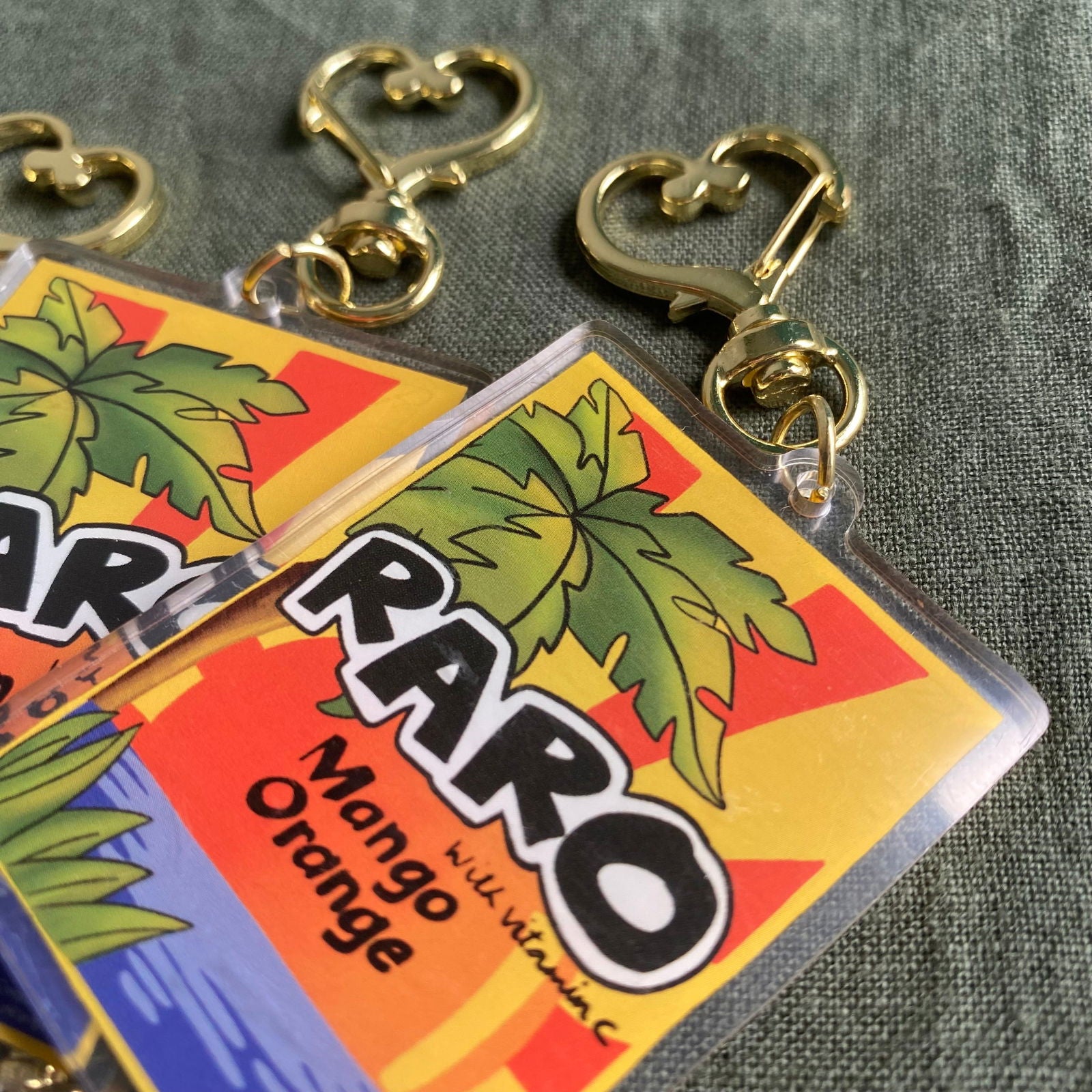 Raro Acrylic Keychain Bag Charm - Island Aesthetica