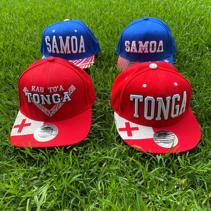 Samoa & Tonga Adjustable Caps #product_variant# - Island Aesthetica