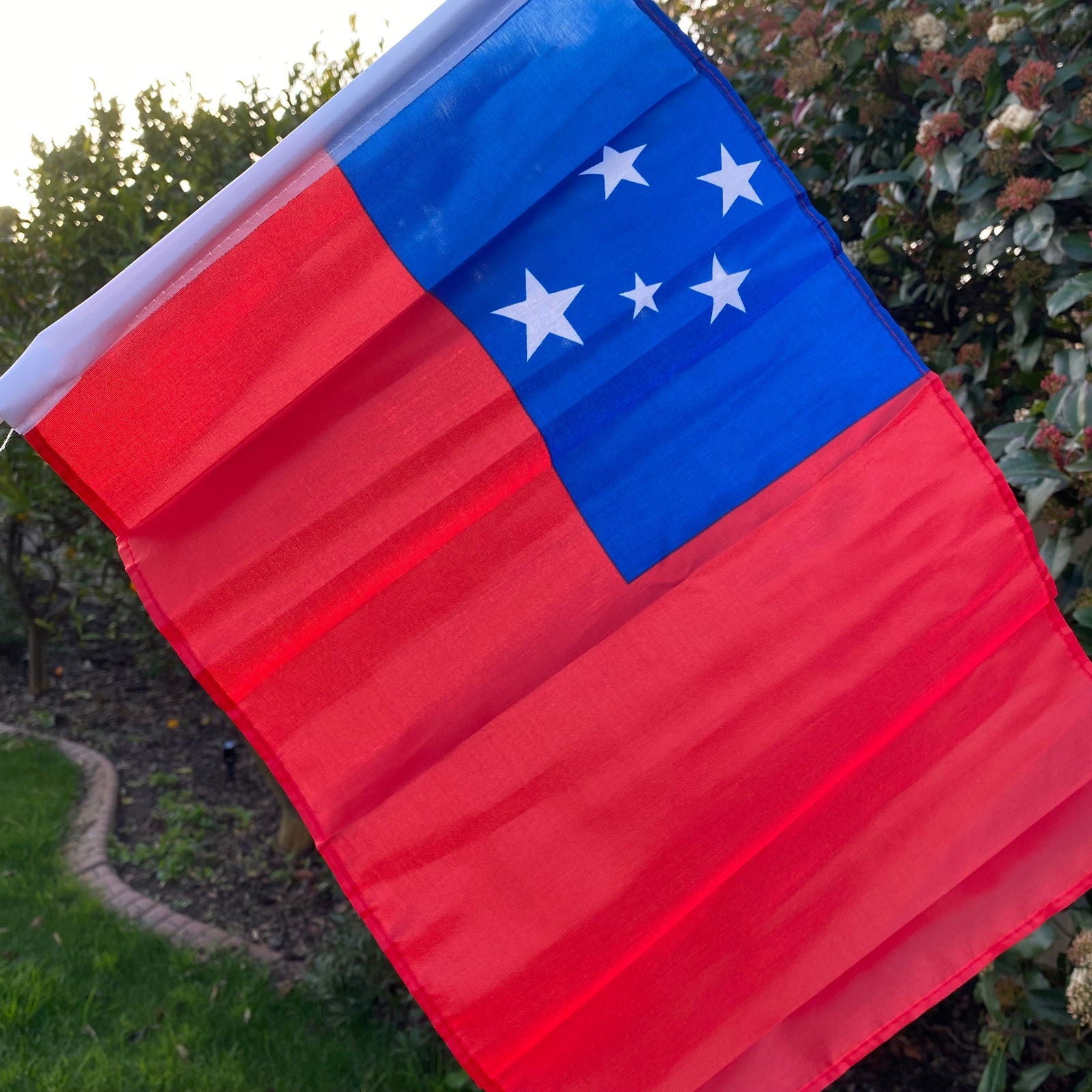 Samoan Car Flags - Island Aesthetica