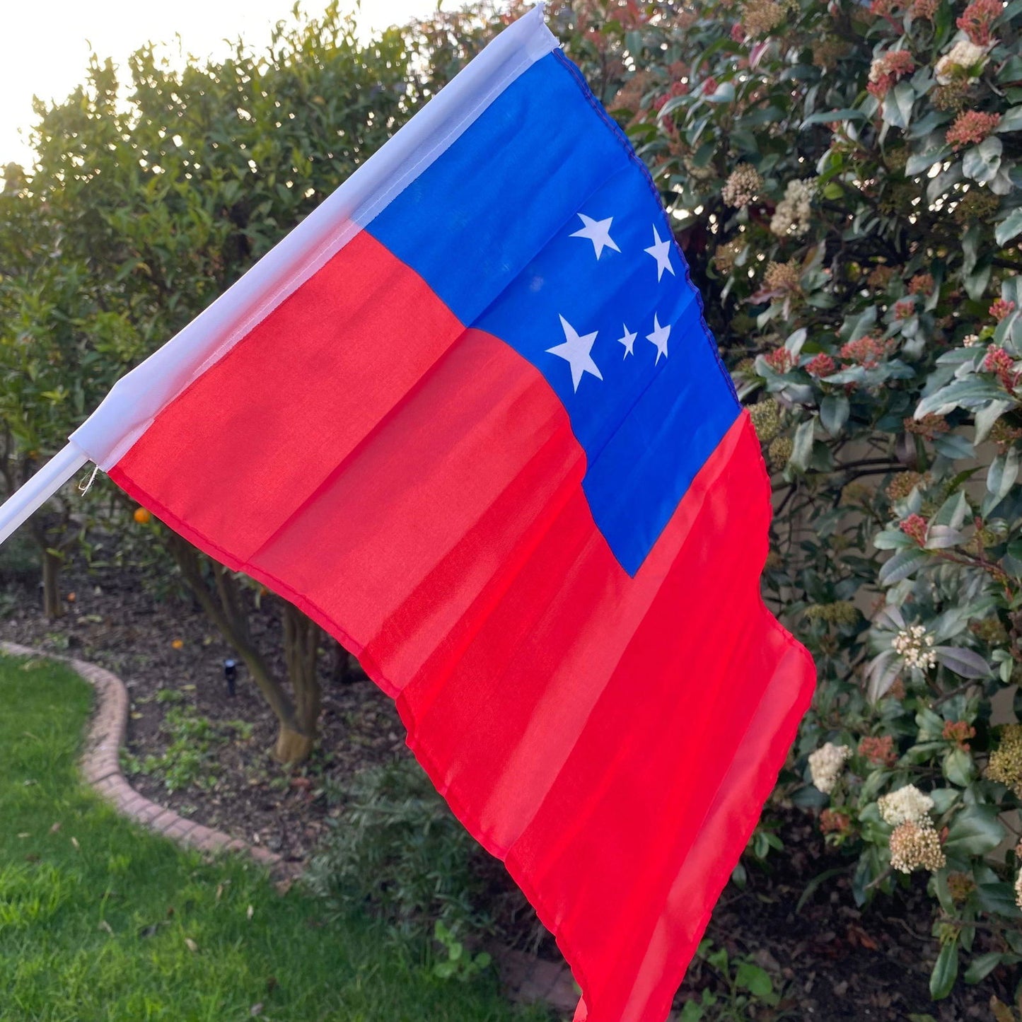 Samoan Car Flags - Island Aesthetica