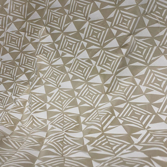 Stretchy Geometric Pacifika Island Print Fabric Material (by the meter) #product_variant# - Island Aesthetica