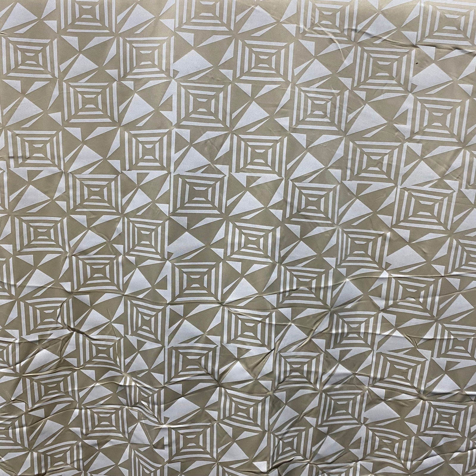 Stretchy Geometric Pacifika Island Print Fabric Material (by the meter) #product_variant# - Island Aesthetica