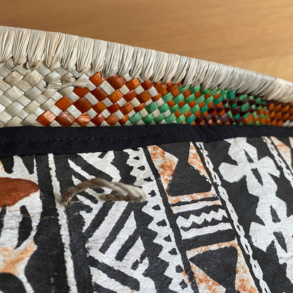 Suva Fijian Tapa Print Clutch Island Purse Handbag Laptop Sleeve - Island Aesthetica