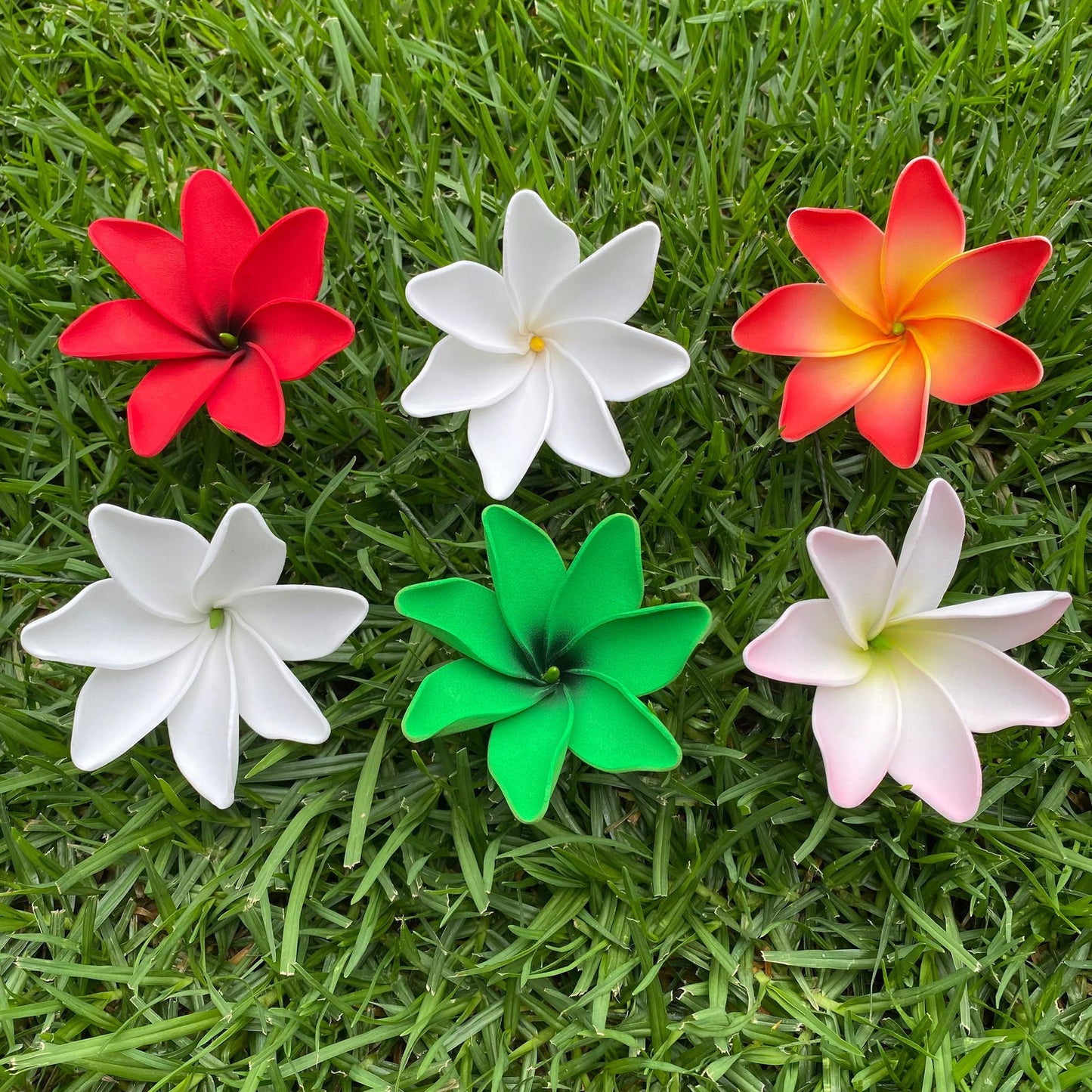 Tiare Sei Foam Flowers 7.5cm Medium - Island Aesthetica