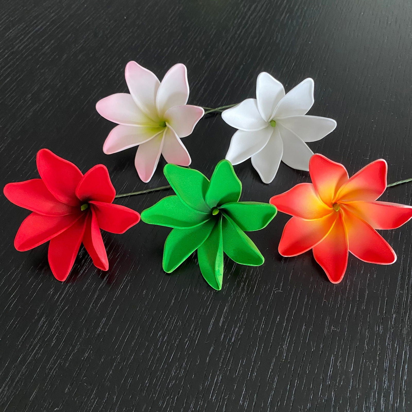 Tiare Sei Foam Flowers 7.5cm Medium - Island Aesthetica